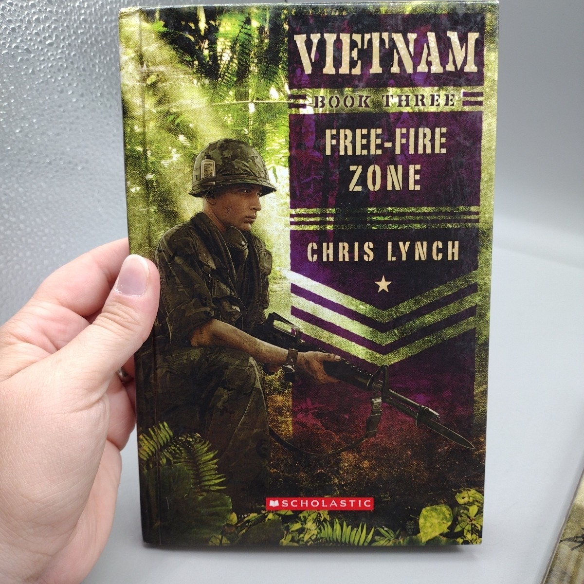 Vietnam Books 1 2 3 by Chris Lynch Hardcover Scholastic Press Book 1-3 Lot of 3