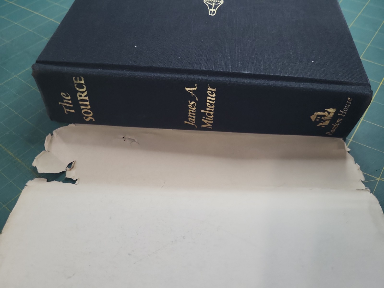 “The Source” by James A. Michener (1965, HC w/ Dust Jacket)