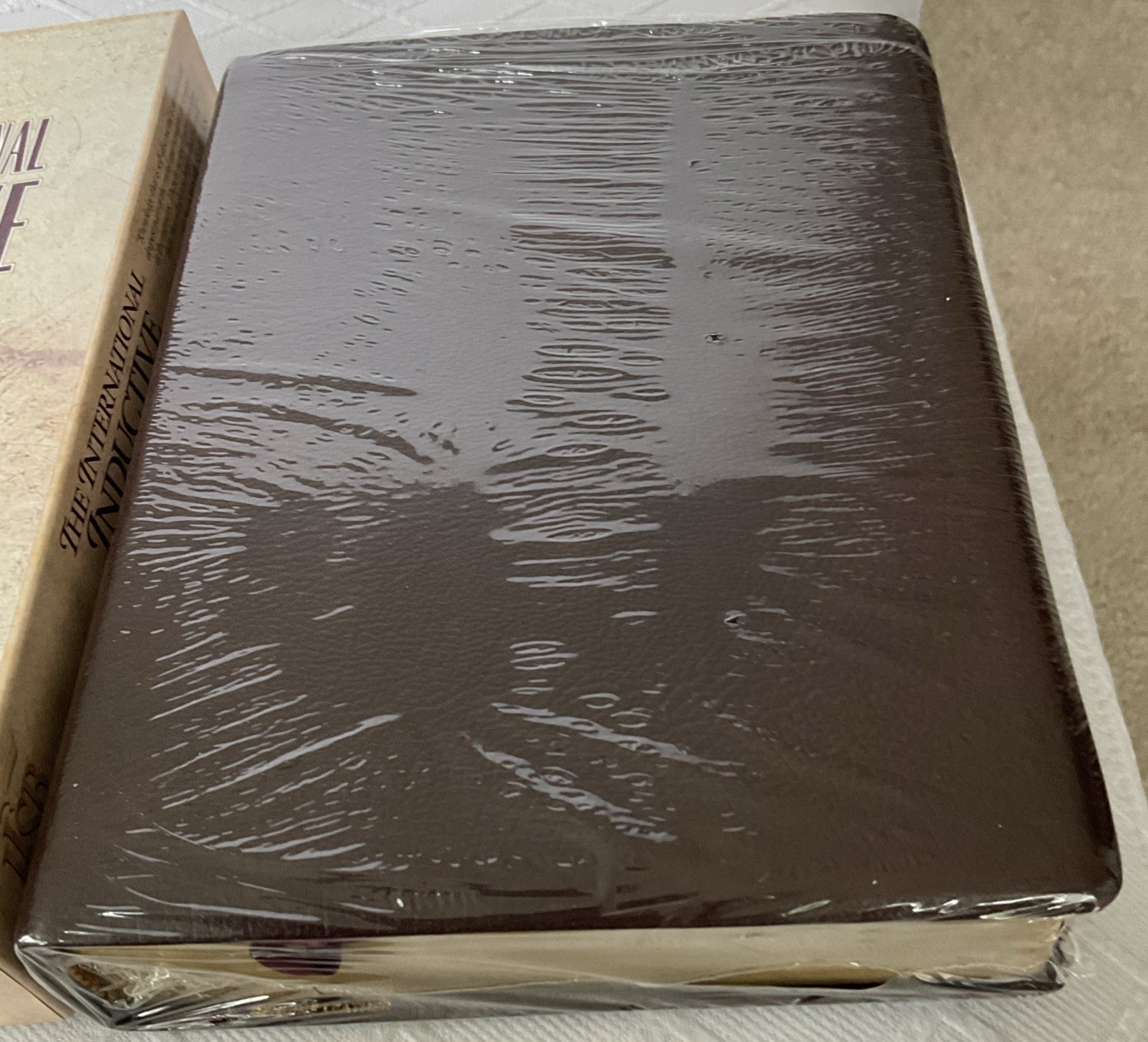 The International Inductive Study Bible NASB Burgundy Genuine Leather Brand New
