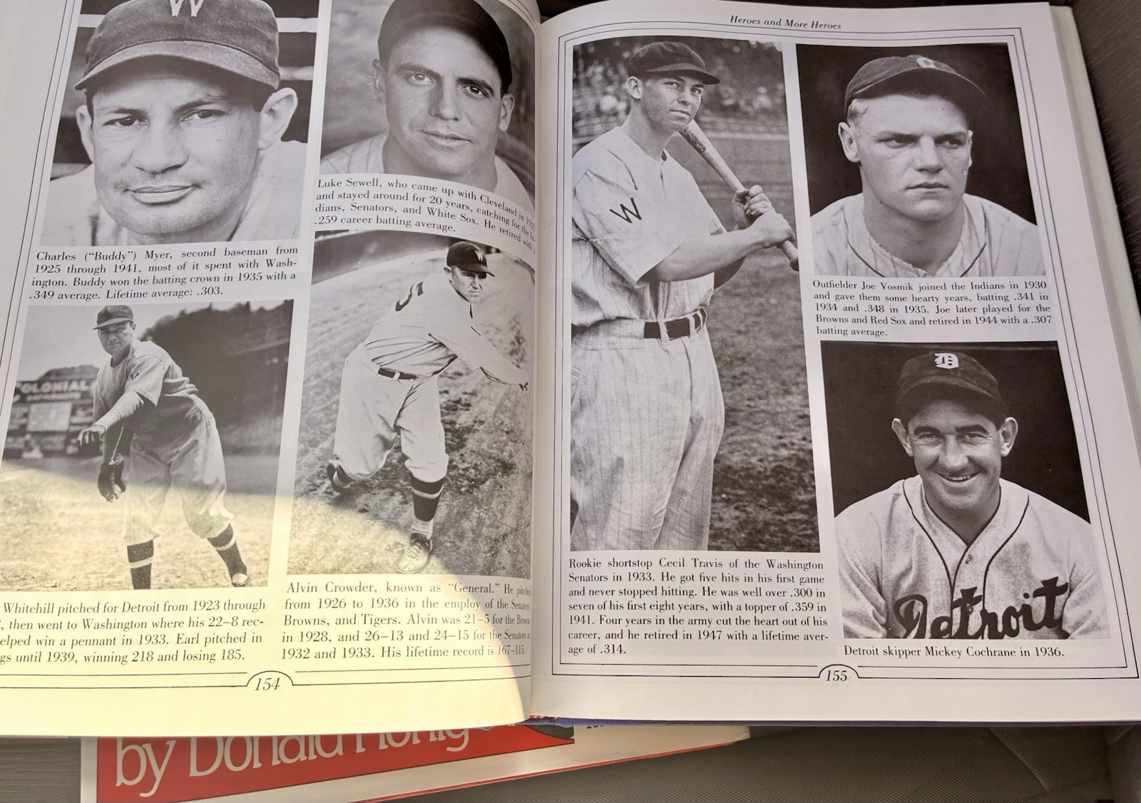 Two Book Set – The American League and The National League Hardcover 1987