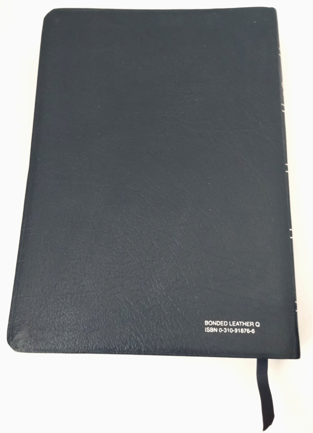 The Living Insights Study Bible NIV Zondervan Bonded Leather 1996 Swindoll Navy