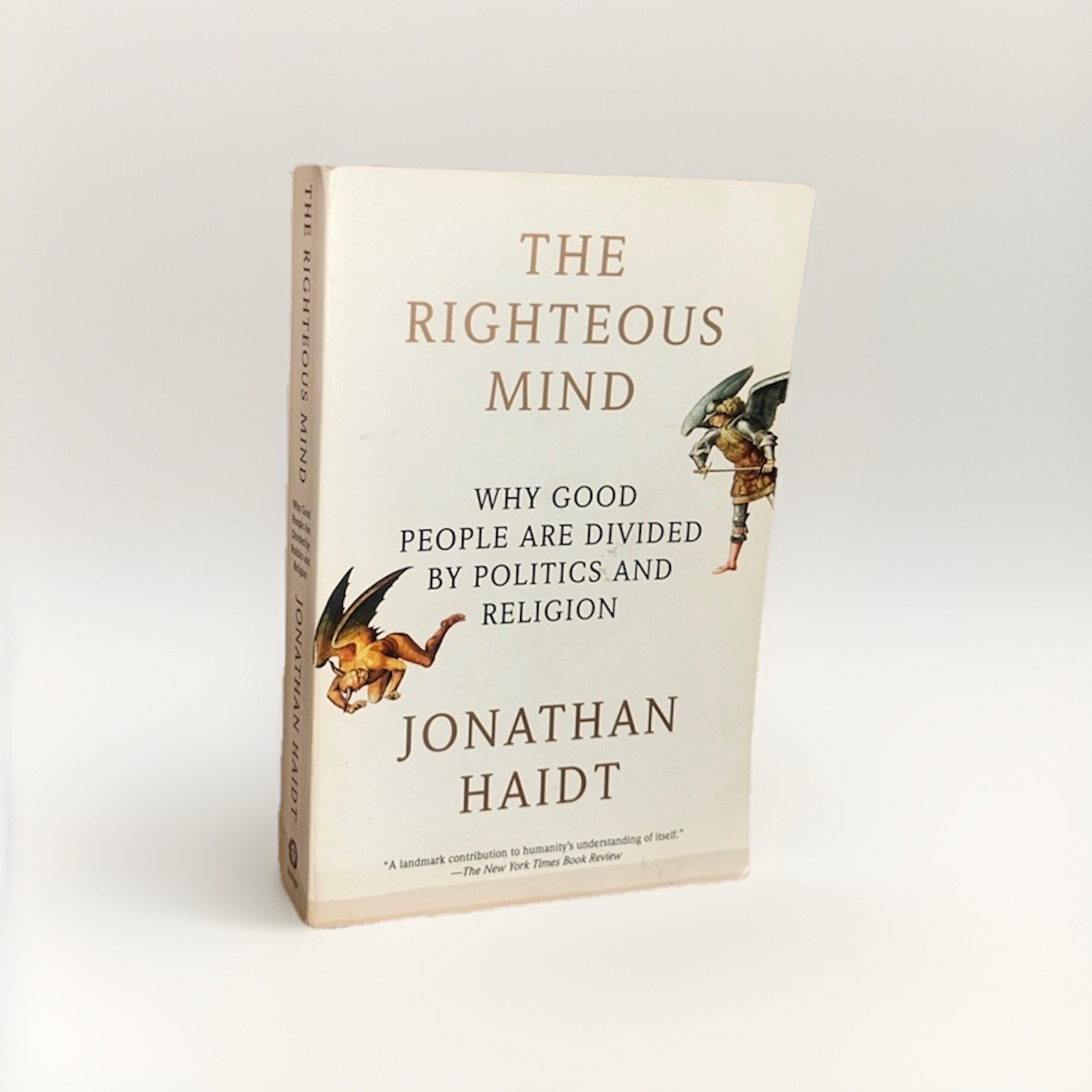 Jonathan Haidt The Righteous Mind Paperback Nonfiction