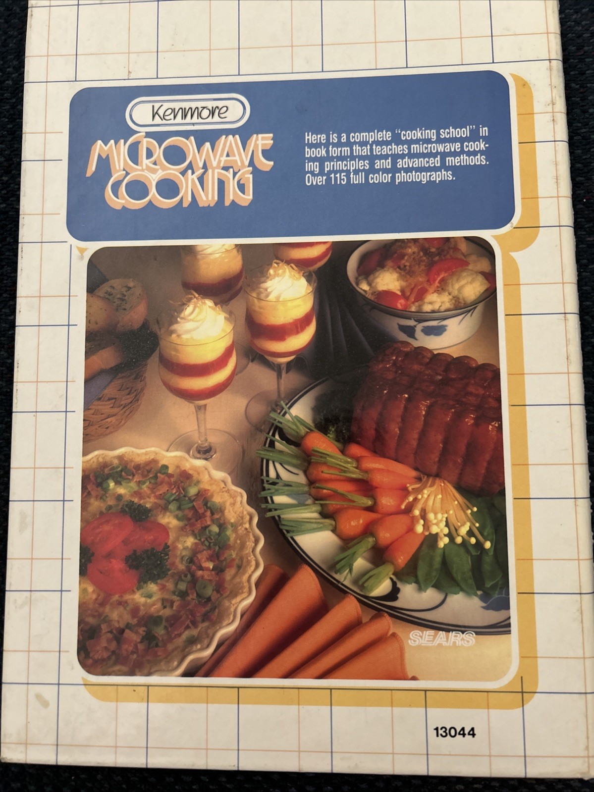 Vintage 1985 Kenmore/Sears Microwave Cooking: Cookbook 192 pages Good Condition