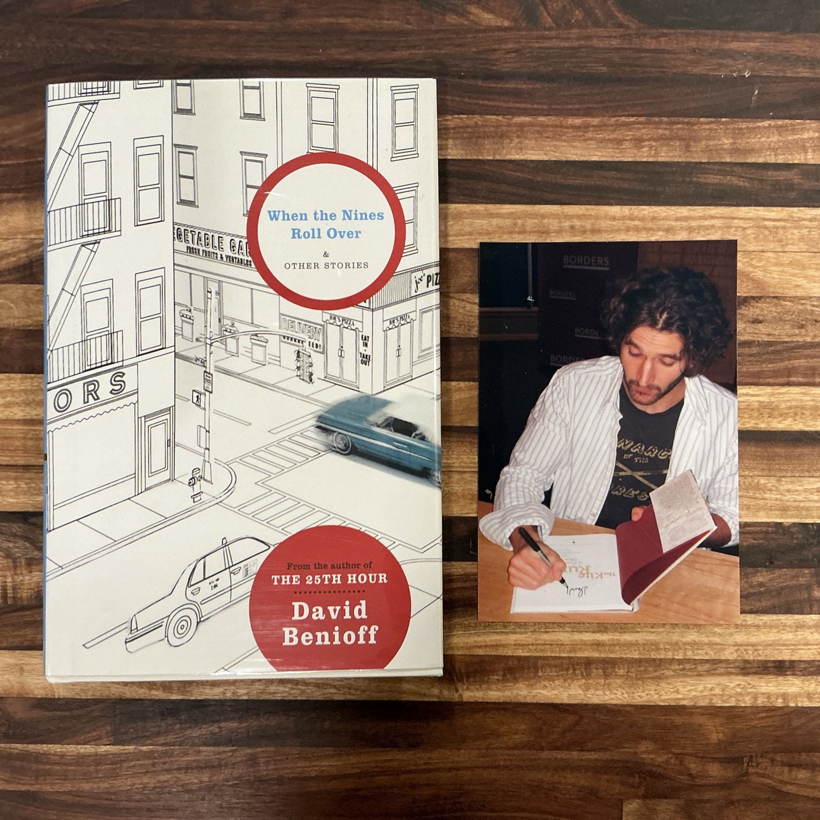 When the Nines Roll Over And Other Stories by David Benioff: New SIGNED !!!