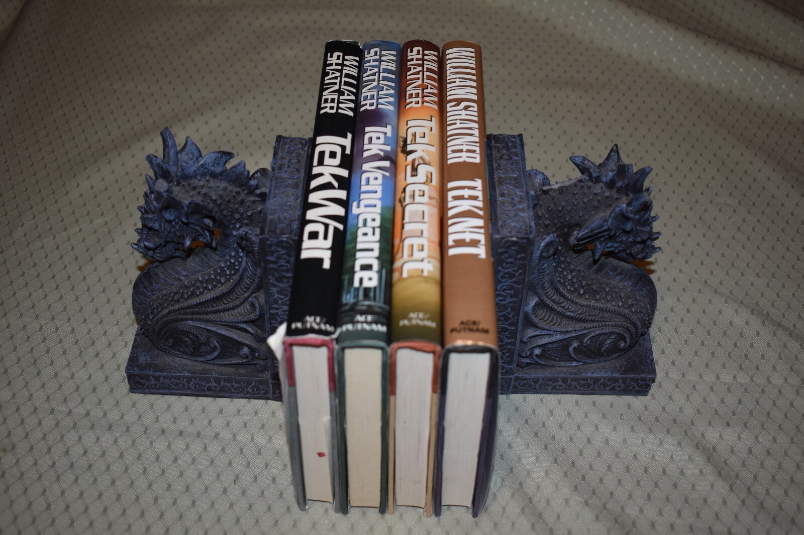 TekWar Lot/Set William Shatner (1st Edition/Varied Prints,Vengeance,Net,Secret)