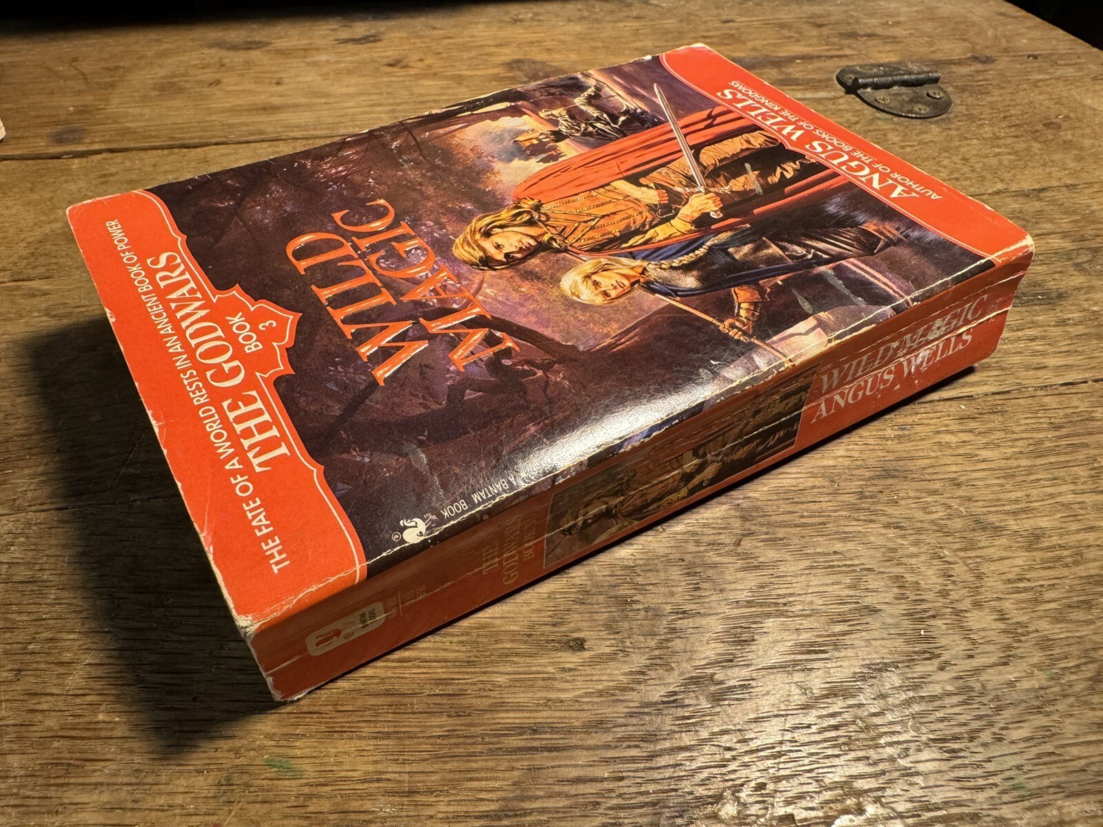 Wild Magic by Angus Wells The Godwars Book 3 Bantam Paperback 1993 Fantasy