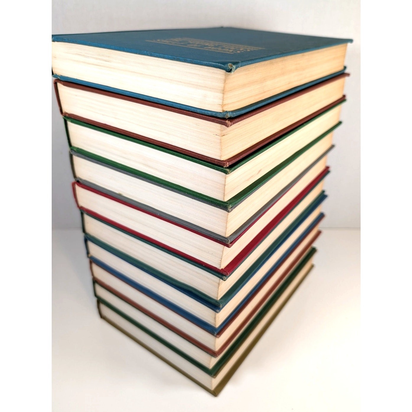 Complete 10 volumes Set Collier’s Junior Classics Books Series 1962 HC