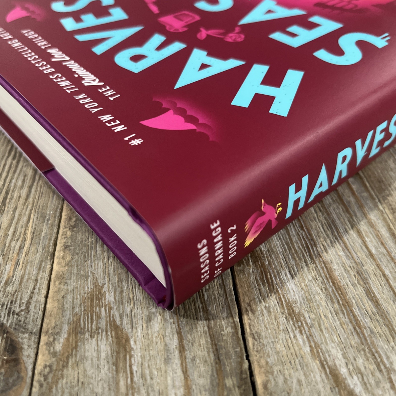 Harvest Season: The Seasons of Carnage Trilogy by Brynne Weaver Hardcover Book