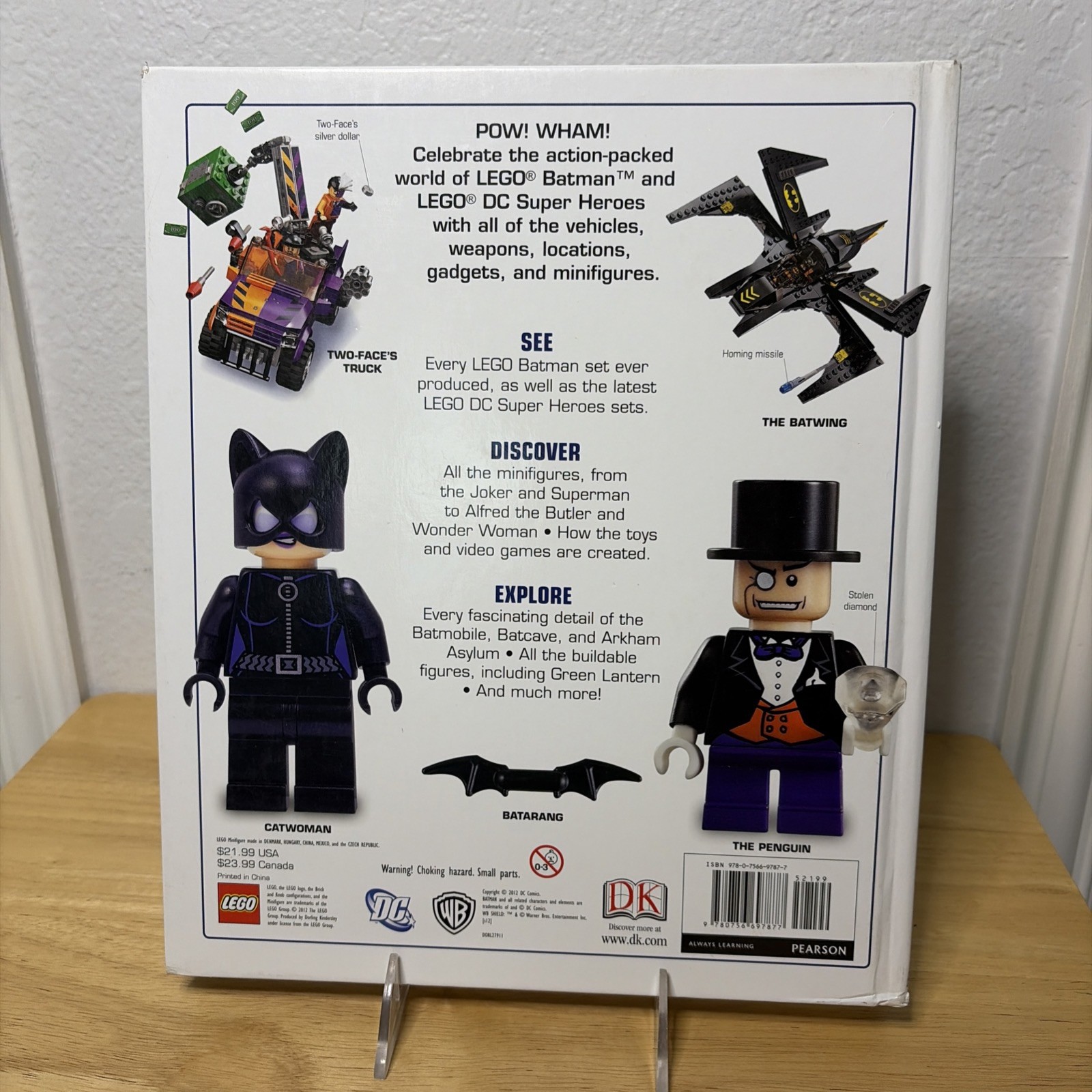 LEGO Batman: Visual Dictionary DC Universe Super Heroes NO MINIFIG