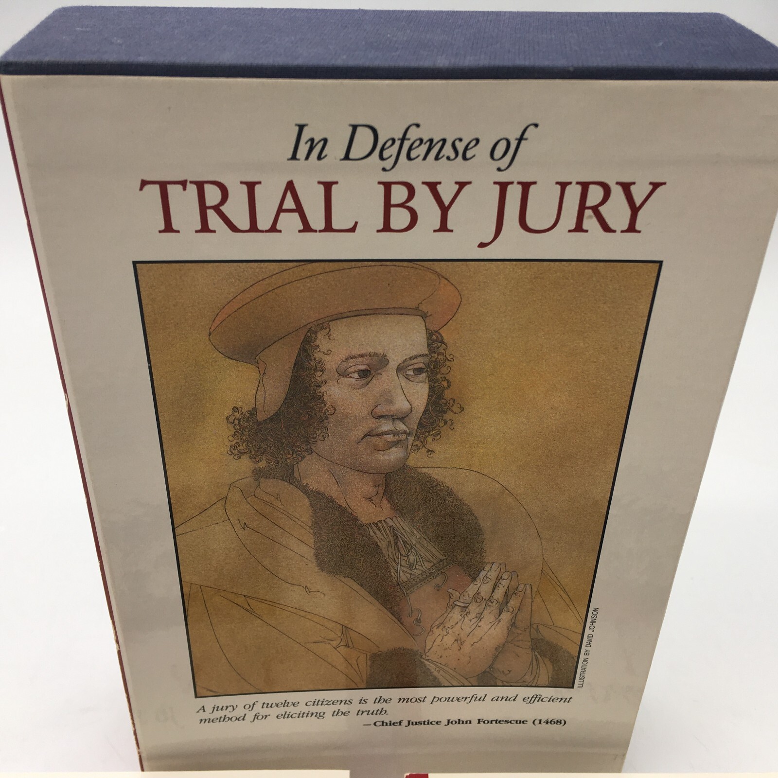 “In Defense of Trial by Jury” Volumes 1 & 2 Softcover Books + Slipcase, Few 1993