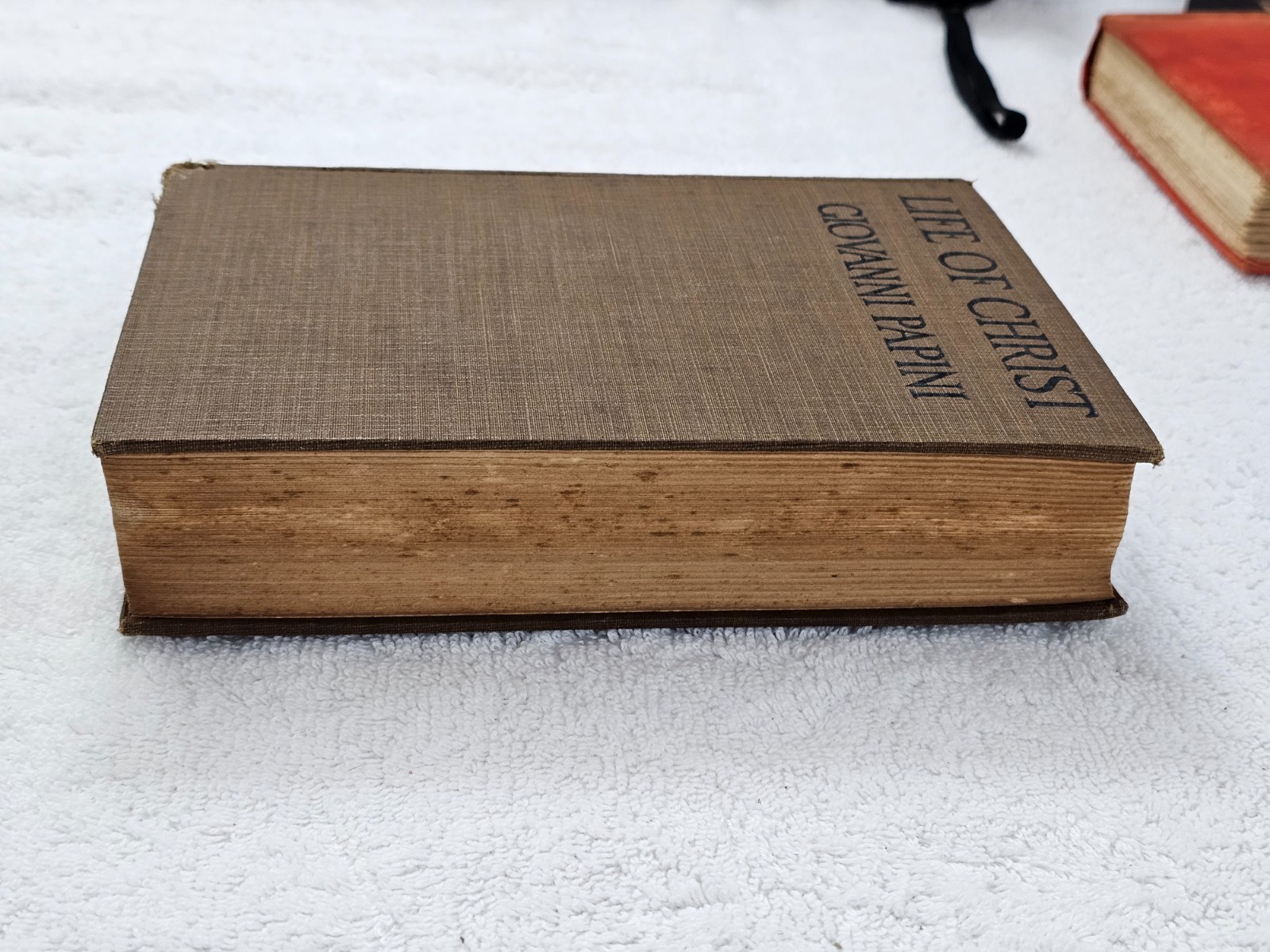 LIFE OF CHRIST by Giovanni Papini 1925 Translated – Harcourt Brace And Company
