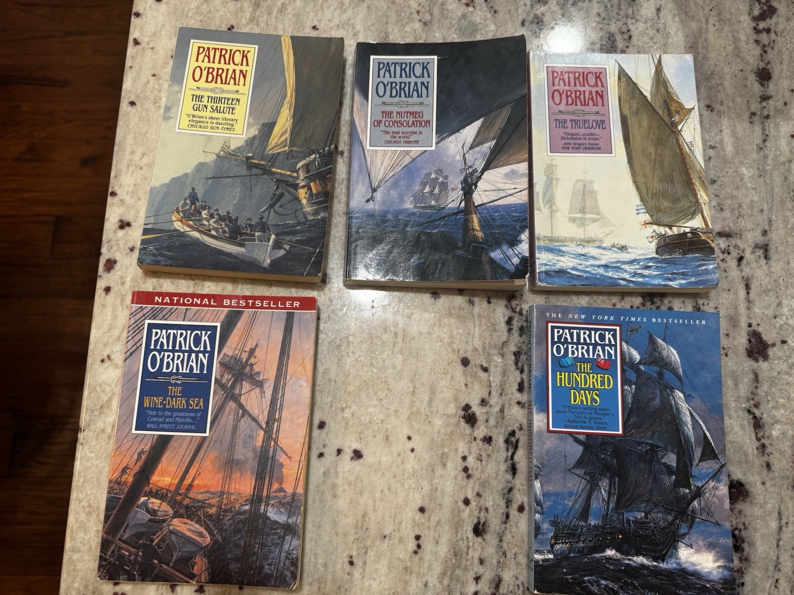 11 Patrick O’ Brian Jack Aubrey Stephen Maturin Series Paperback Morton Lot