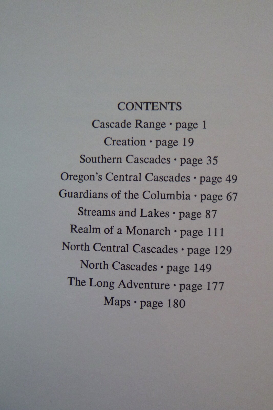 Inscribed & sgnd 1st ed, The Cascade Range by Ray Atkeson (hardcover, 1969)