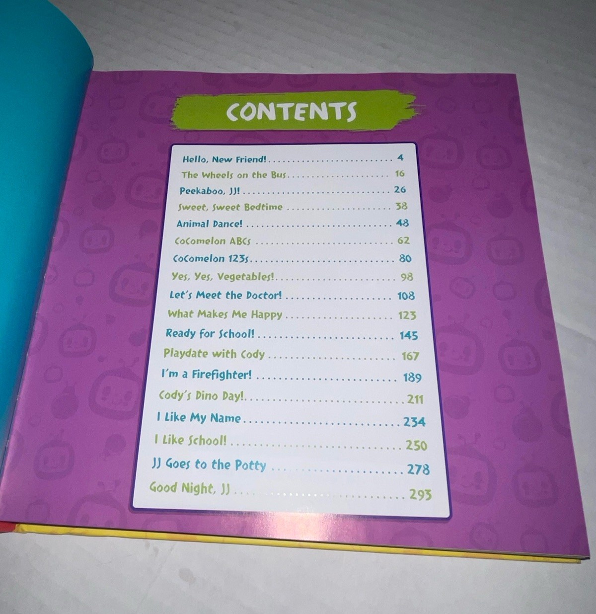 Cocomelon Story Book Treasury 18 Fun Stories One Big Book 304 Pages H/C Child