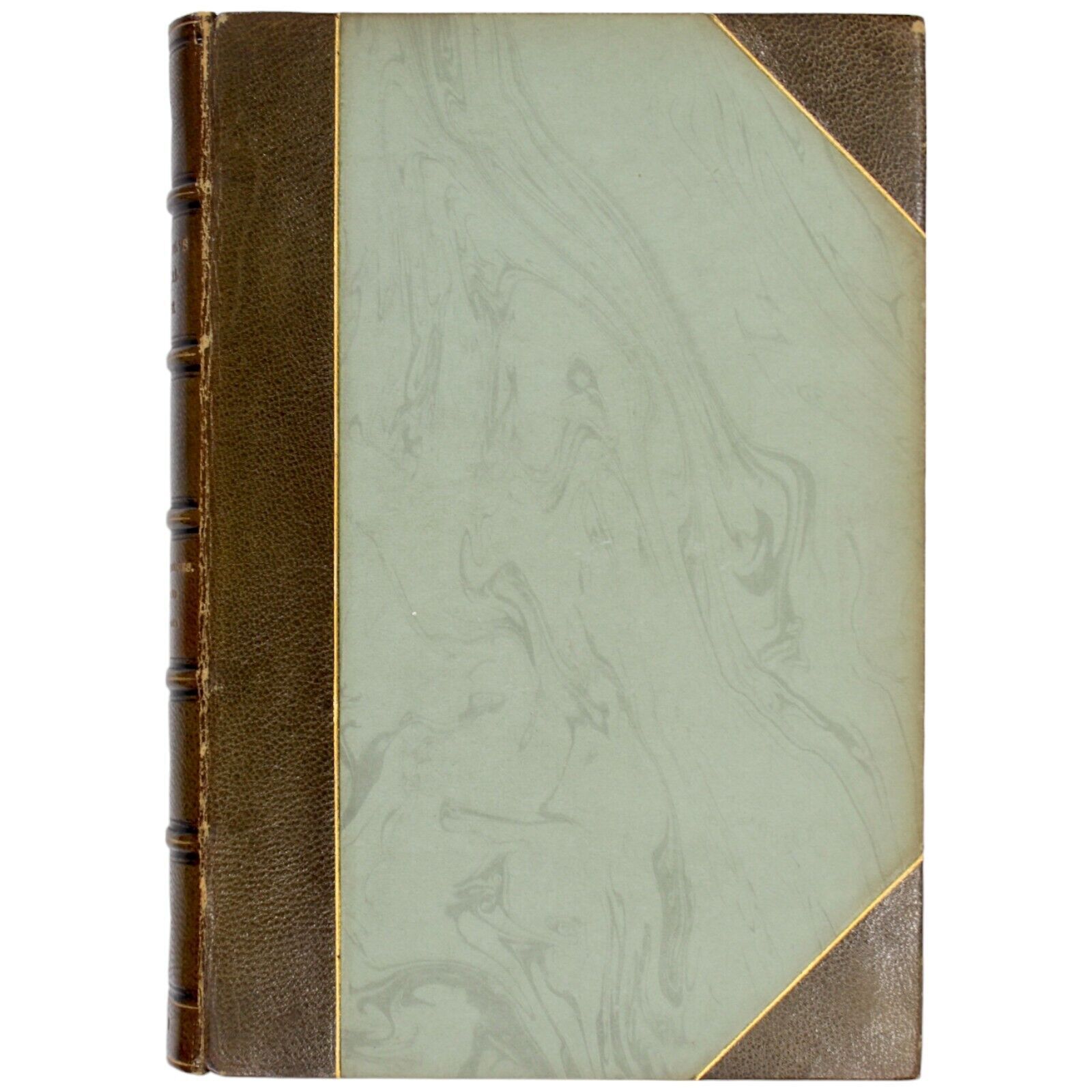 ROBERT BROWNING LEATHER BOUND FINE BINDING POETRY 1888 Vo 11 ONLY SMITH ELDER UK