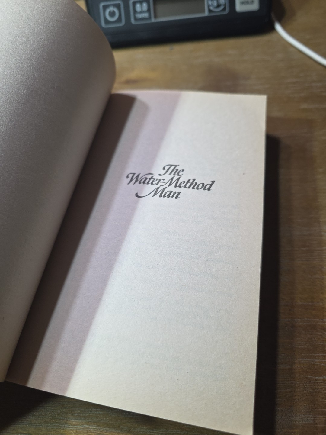 Water-Method Man, John Irving, 1990, Mass Market