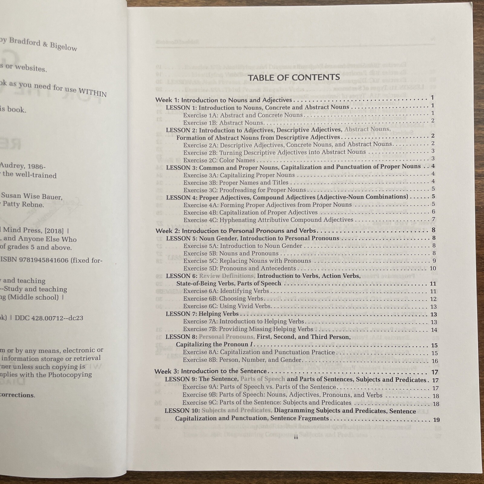 Well-Trained Mind Press Grammar for the Well-Trained Mind Red Workbook Key