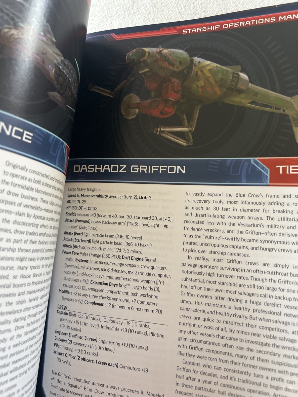 Starfinder RPG: Starship Operations Manual Staff, Paizo Br6