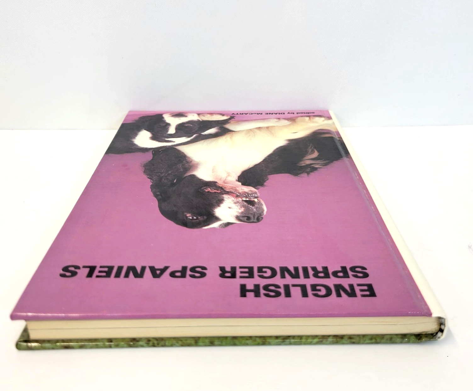 Vintage English Springer Spaniels Diane McCarty T.F.H. Purple HC Dog Care 1983