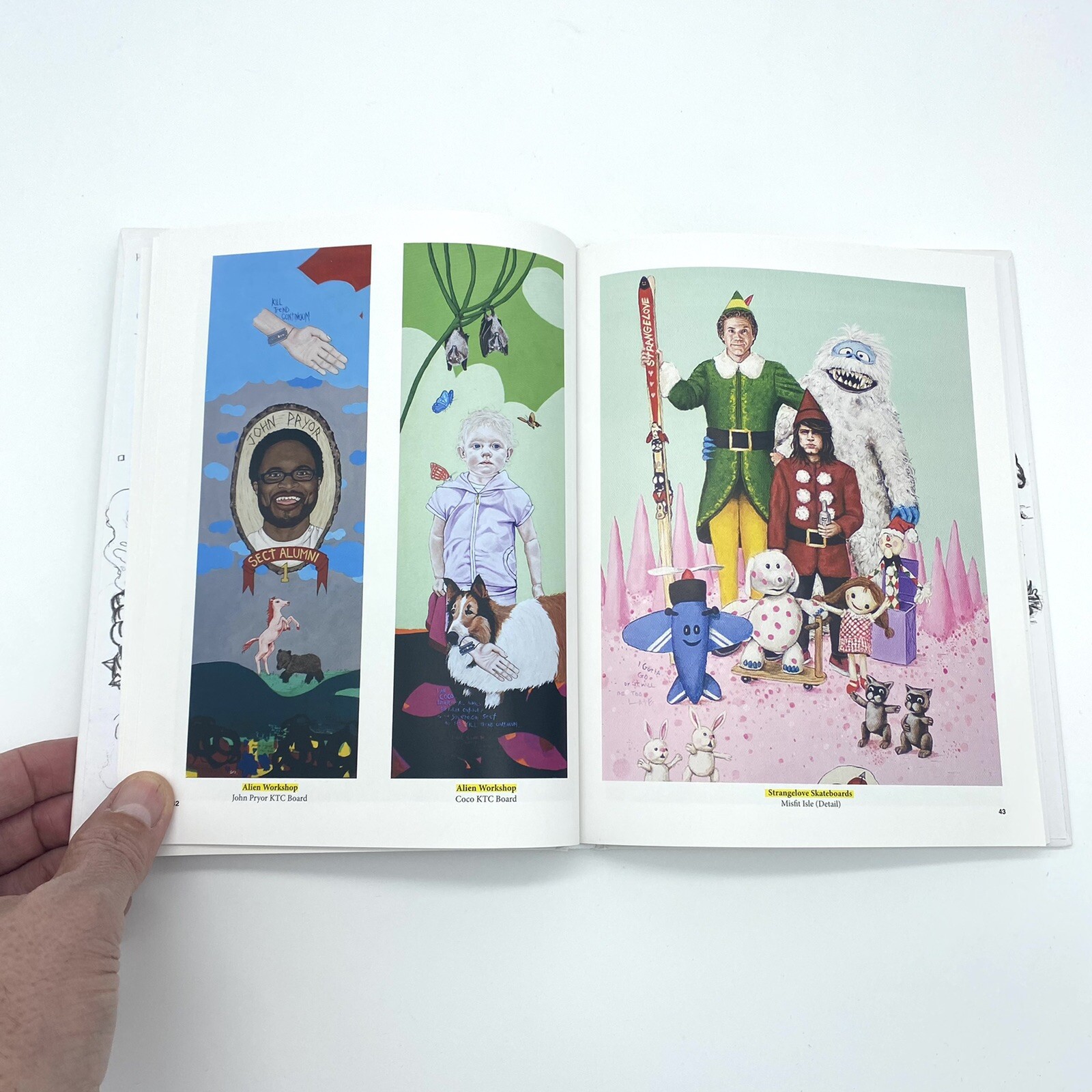 Artisan United Skateboard Illustration And Fine Art Hardcover Book 2022