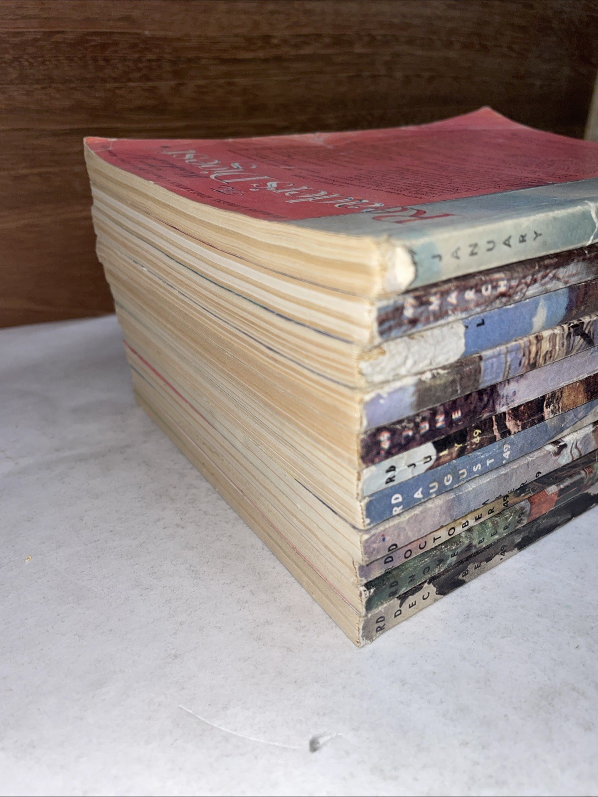 1949 READER’S DIGEST MAGAZINE Lot Of 11. Vintage History Shorts.