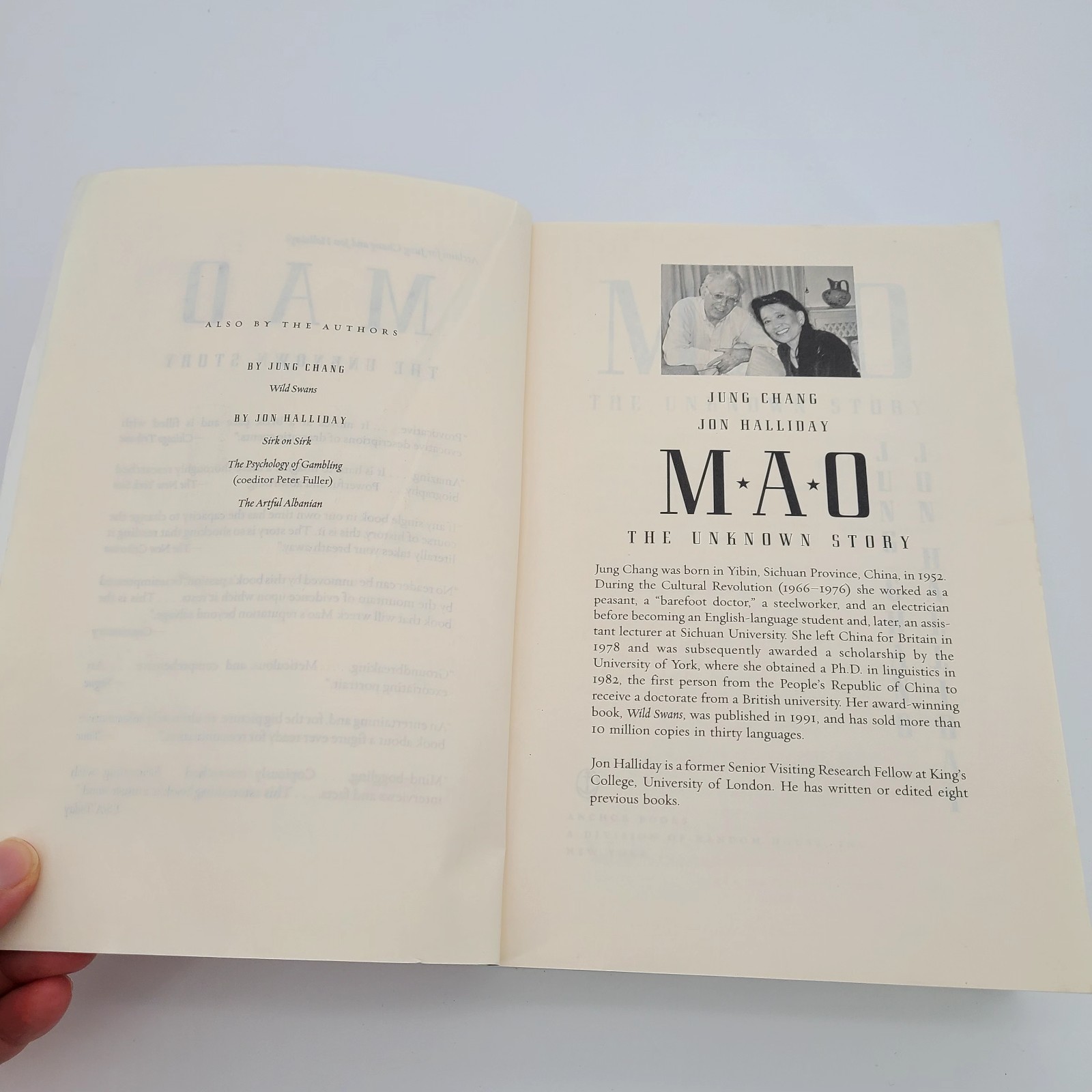 Mao : The Unknown Story by Jung Chang and Jon Halliday (2006, Trade Paperback)