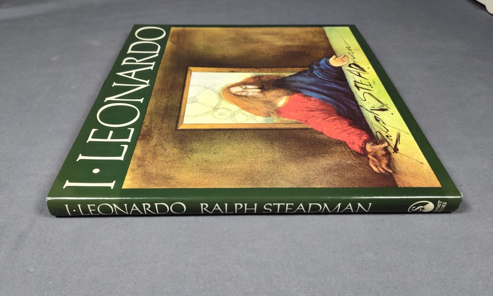 I, LEONARDO *First Edition* 1983 Hardcover DJ Art Book VG+ Ralph Steadman