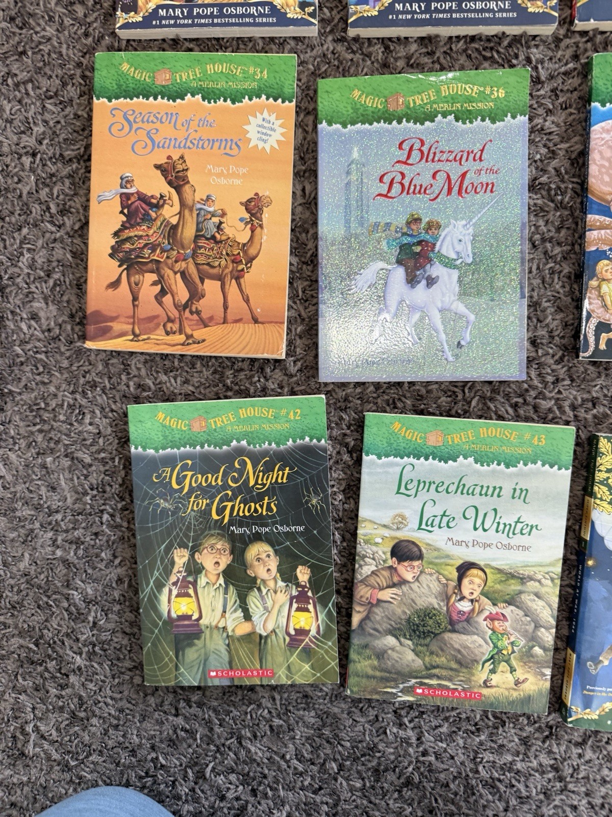 Magic Tree House Merlin Missions Lot 15 Books Mary Pope Osborne PB VTG
