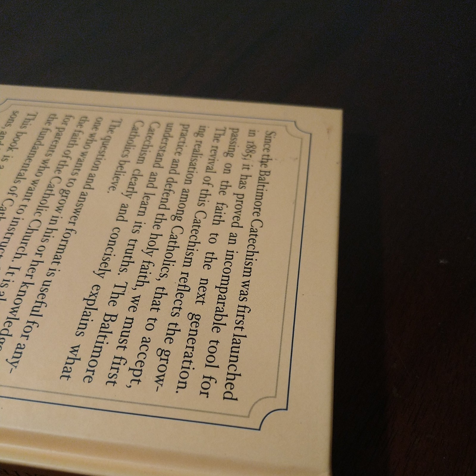 Baltimore Catechism No. 1 (Hardcover, Baronius Press, 2013)