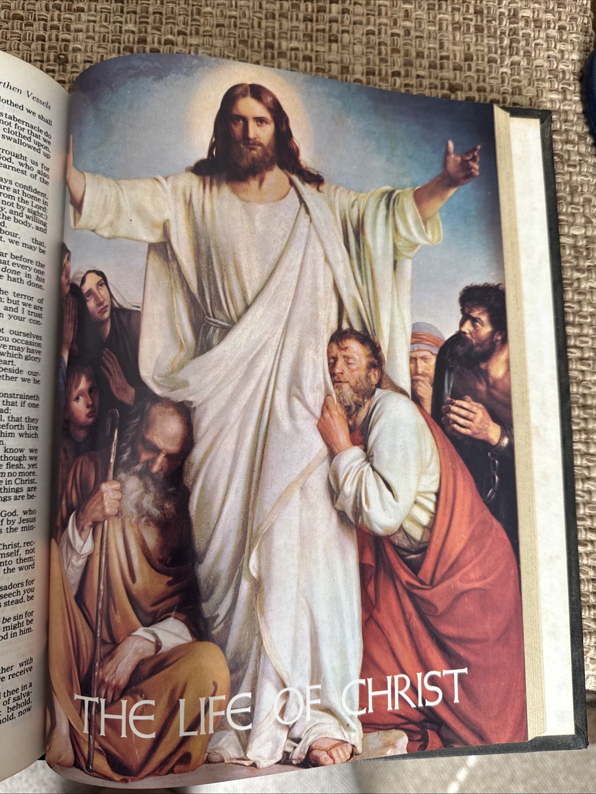 Vintage 1978 Nelson/Regency Family Bible Red Letter KJV Large 8” X 11” Holy Bib