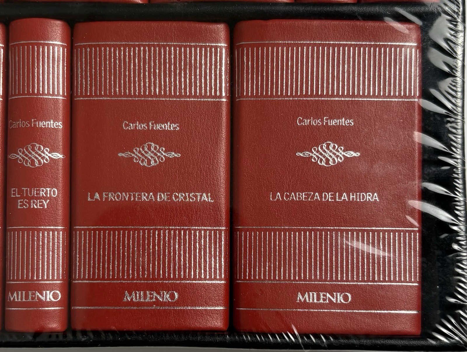 Carlos Fuentes Milenio Complete Book Set Sealed Spanish Collection Rare HTF OOP