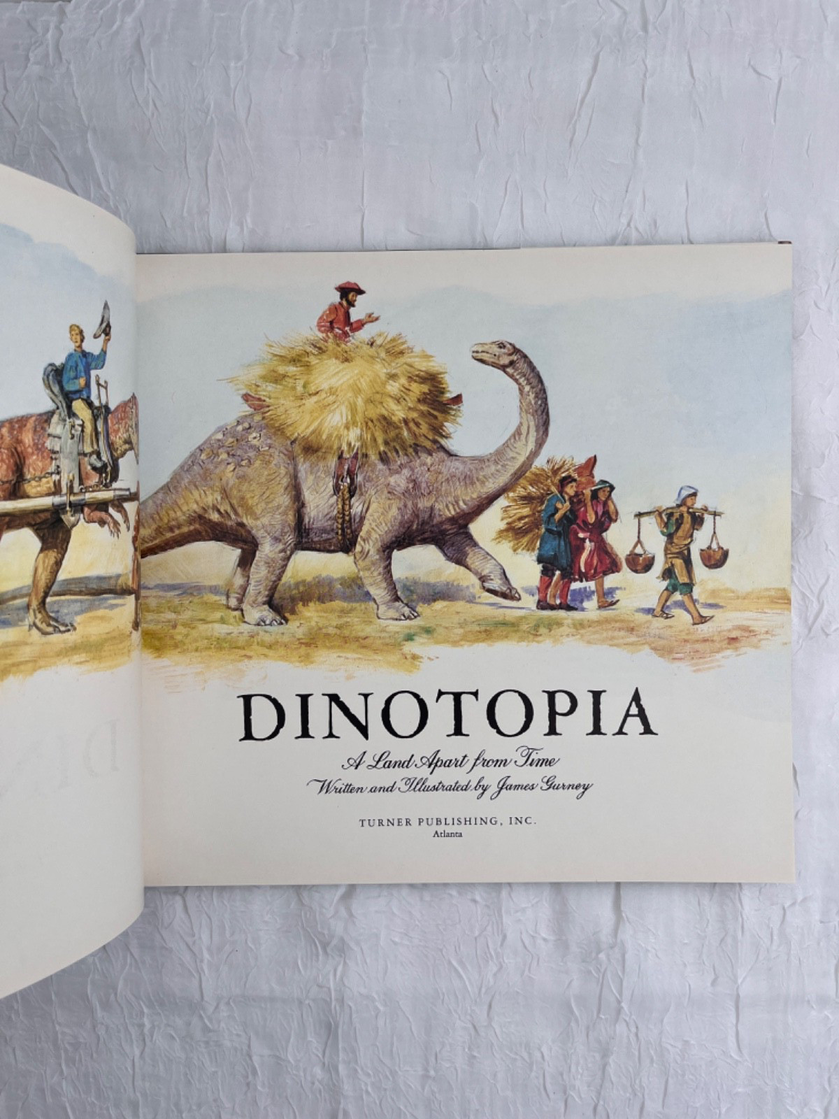 First Edition + Extras- Dinotopia by James Gurney – 1992 Collector’s HC Book