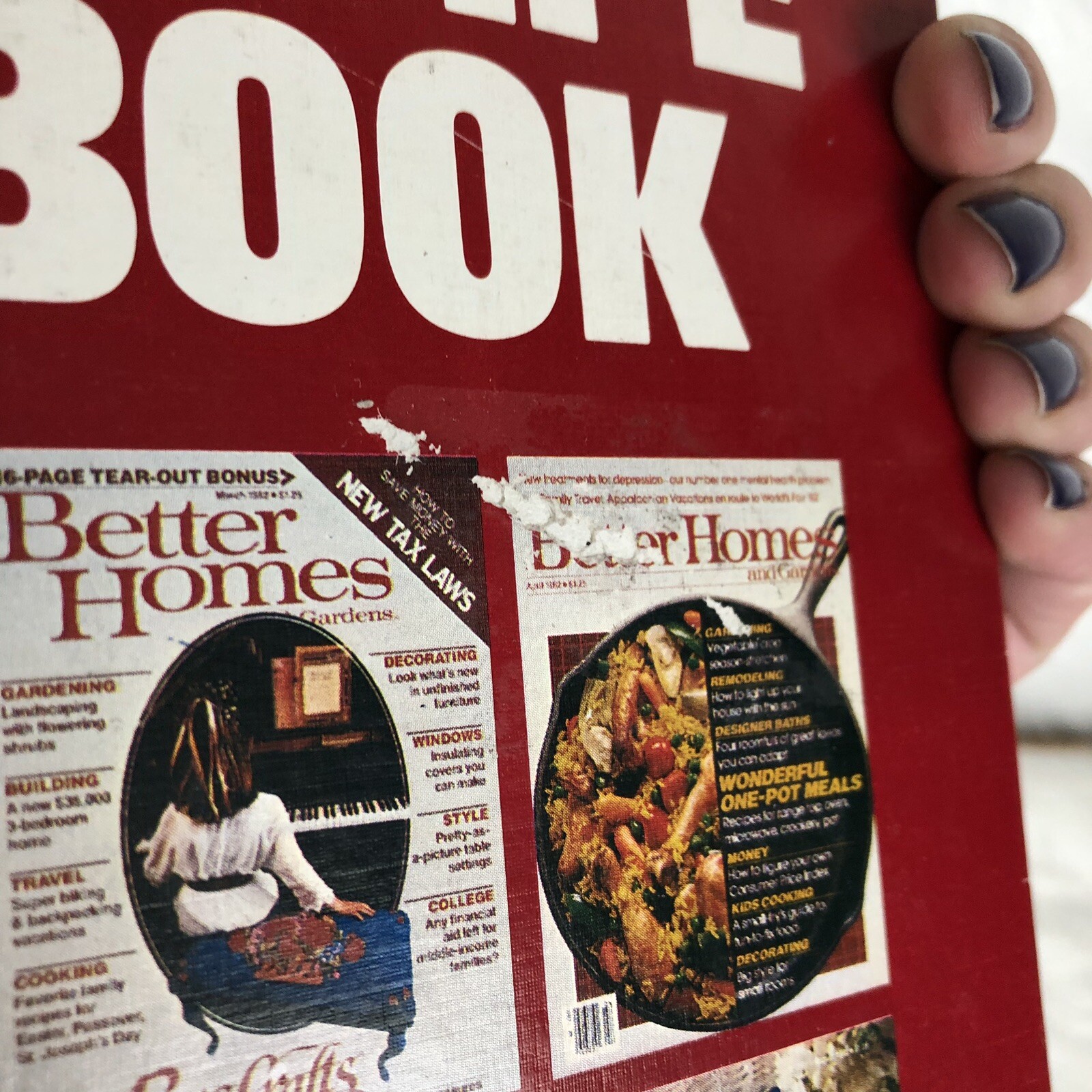Better Homes & Gardens 1983 Recipe Yearbook by Meredith Corp. ~ Hardback Book