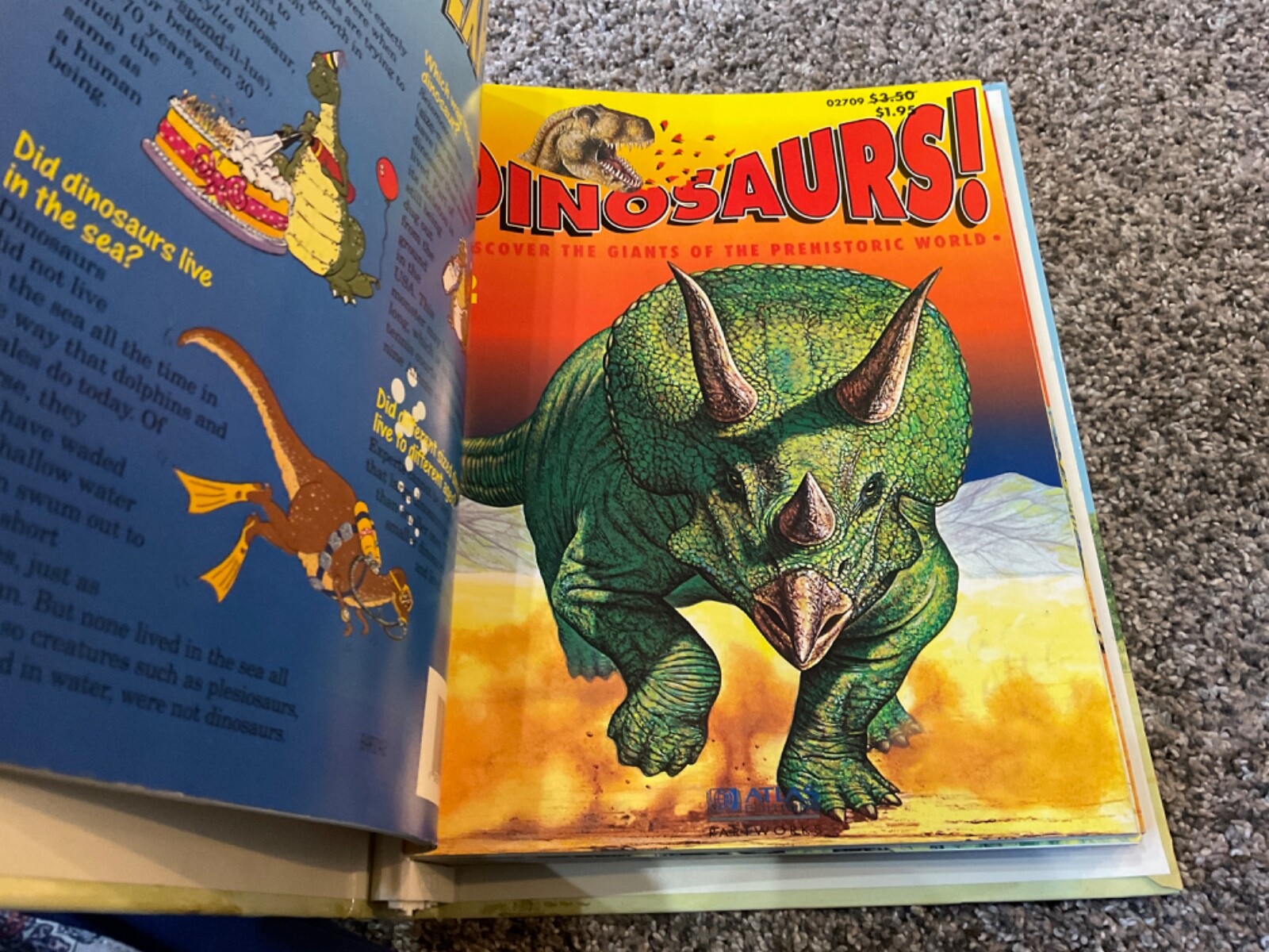 1993 Dinosaurs Discover Giants of the Prehistoric World Binder #1 Issues 1-19