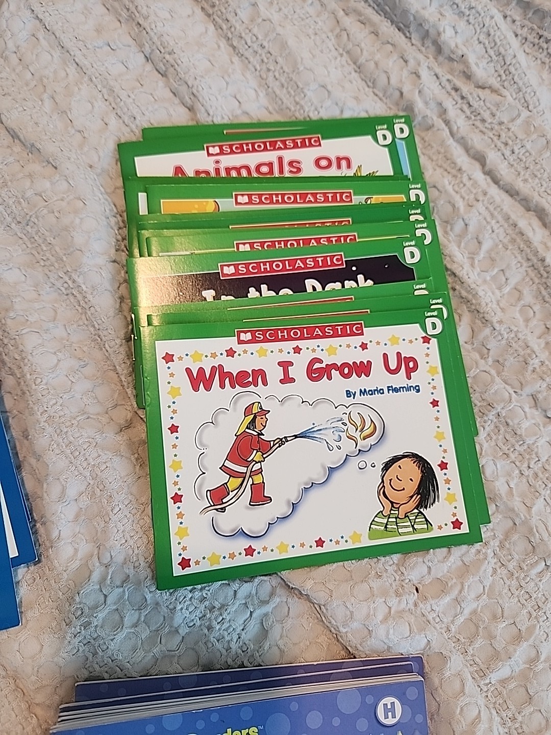 41 Scholastic Little Readers Books Level C-D, G-H Kindergarten 2nd Grade Phonic