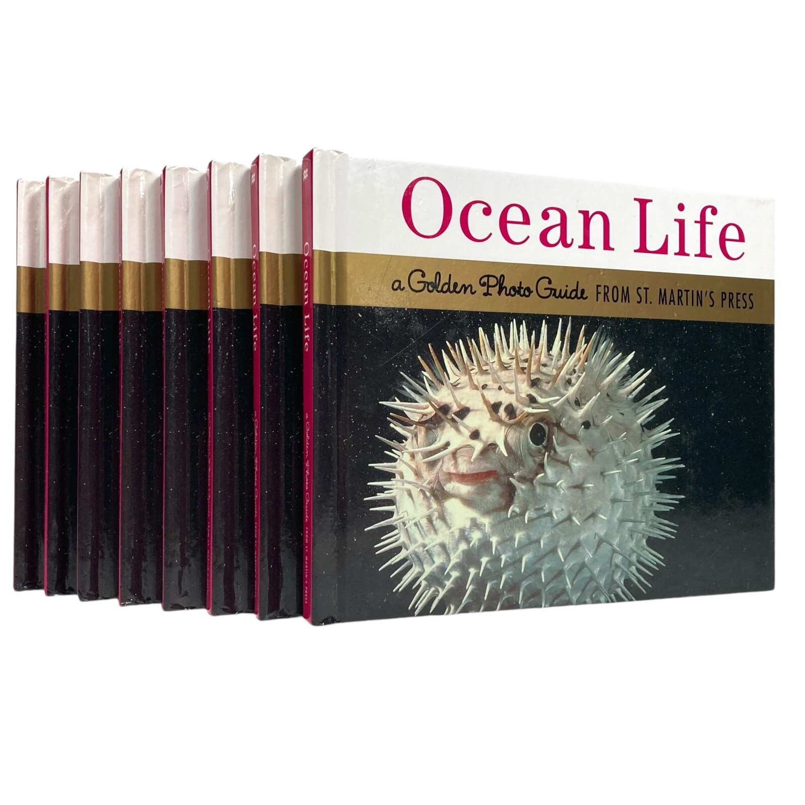 8 Golden Photo Guide Books Ocean Life, Hardcover 58 Pages 2001, 6.5″ x 5.5″