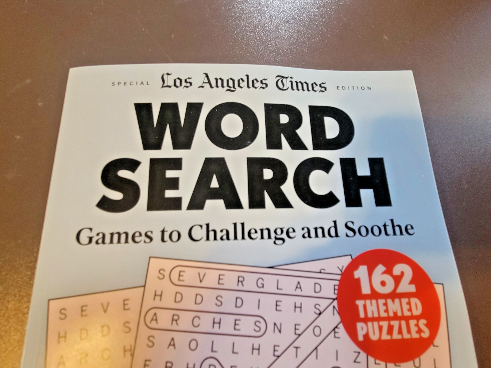 Word Search-Games To Challenge & Soothe – LA Times Special Edition – 162 Puzzles