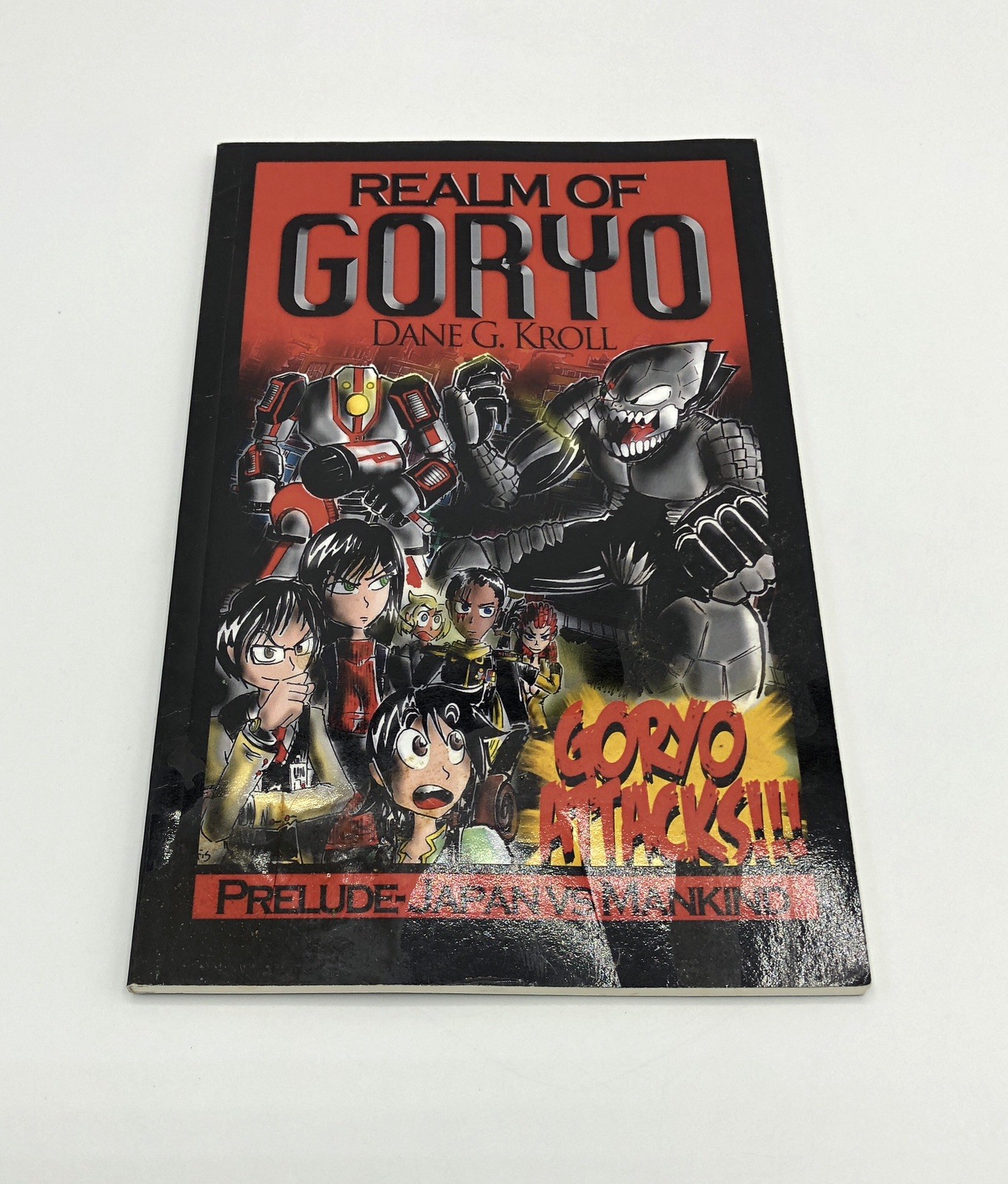 Realm of Goryo Prelude: Japan vs Mankind Manga Comic Book Dane G Kroll 2014