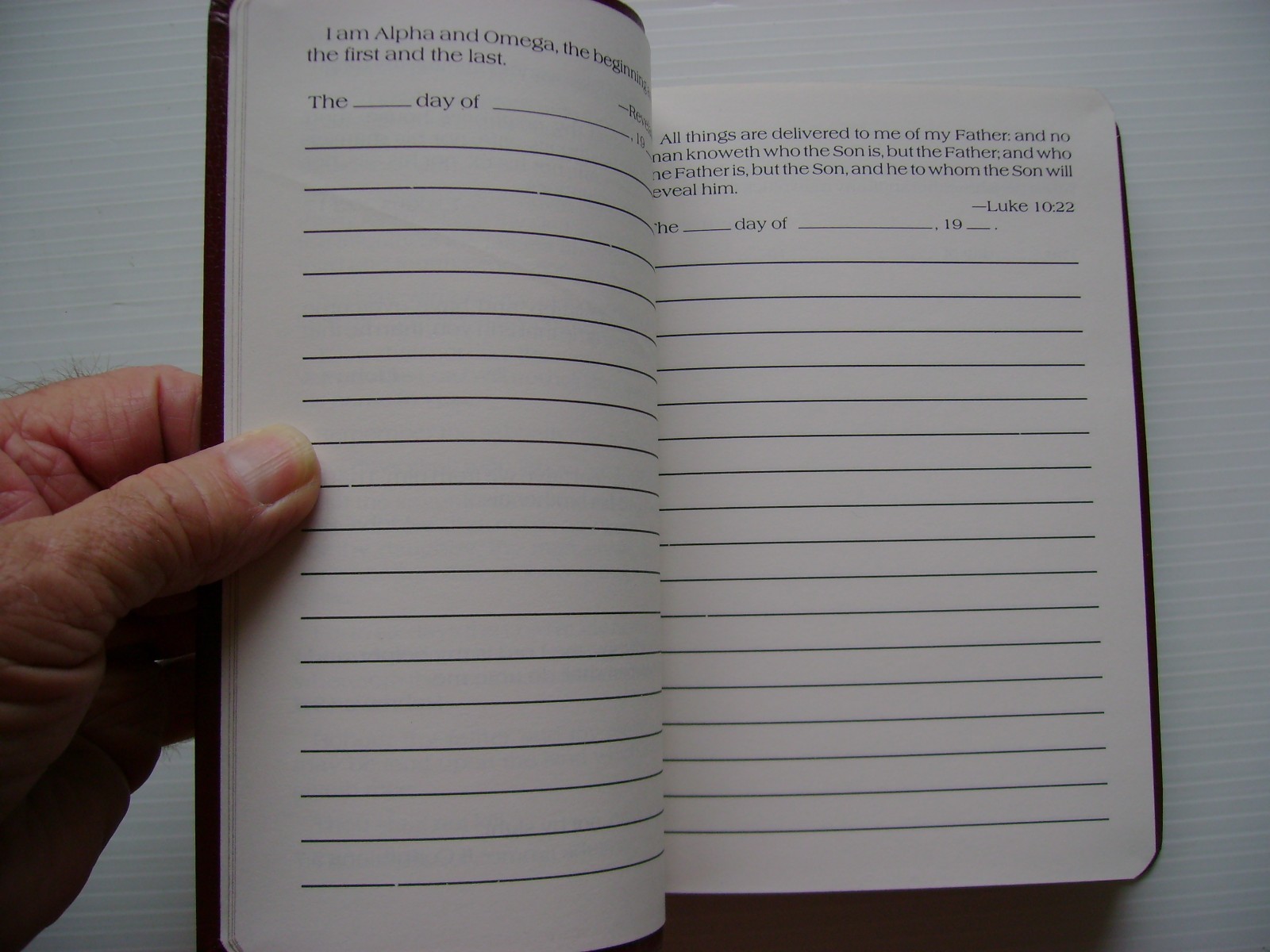 HOLY BIBLE & DAILY JOURNAL – The National Bible Press, NEW