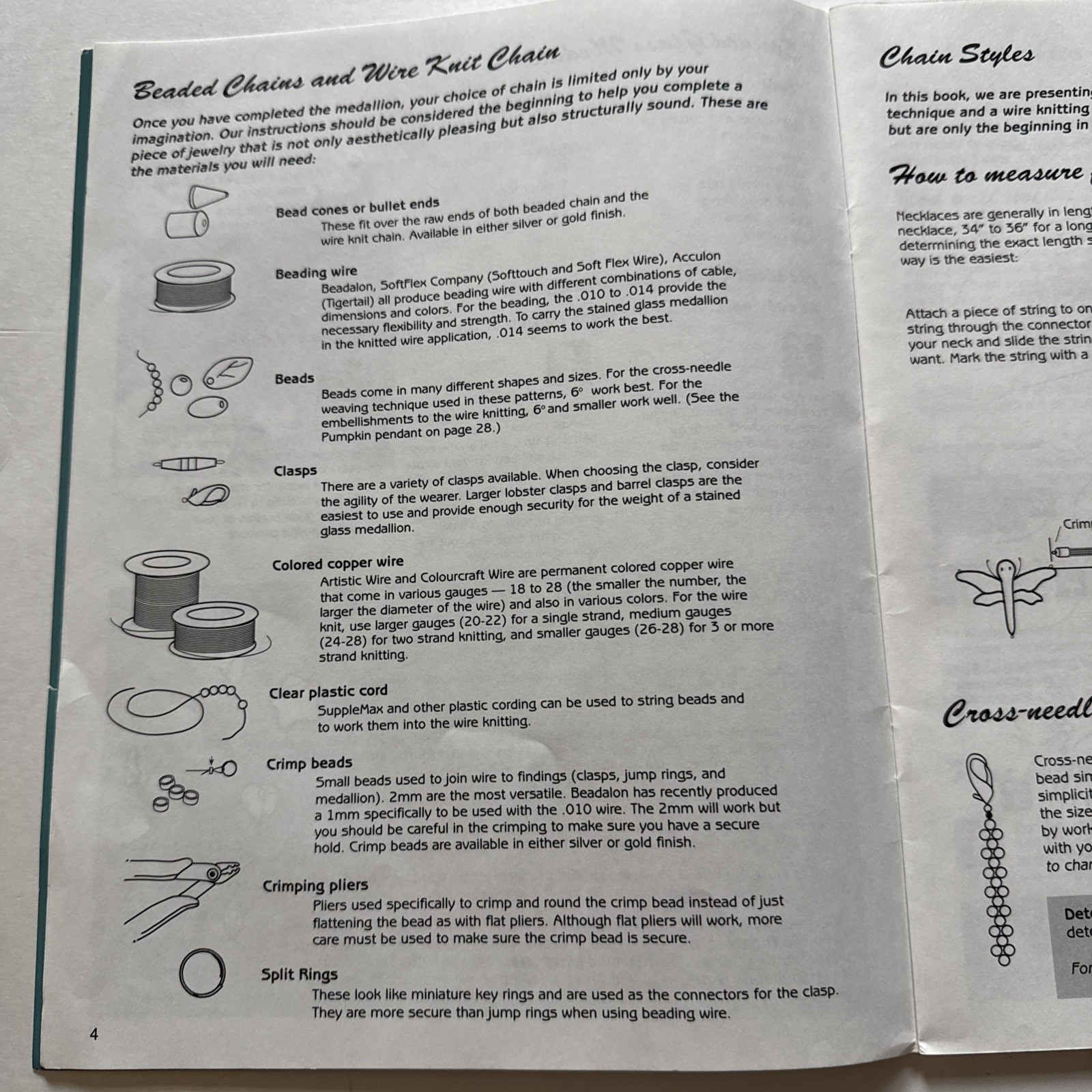 Sensational Jewelry In Glass Paperback Book 28 Pages