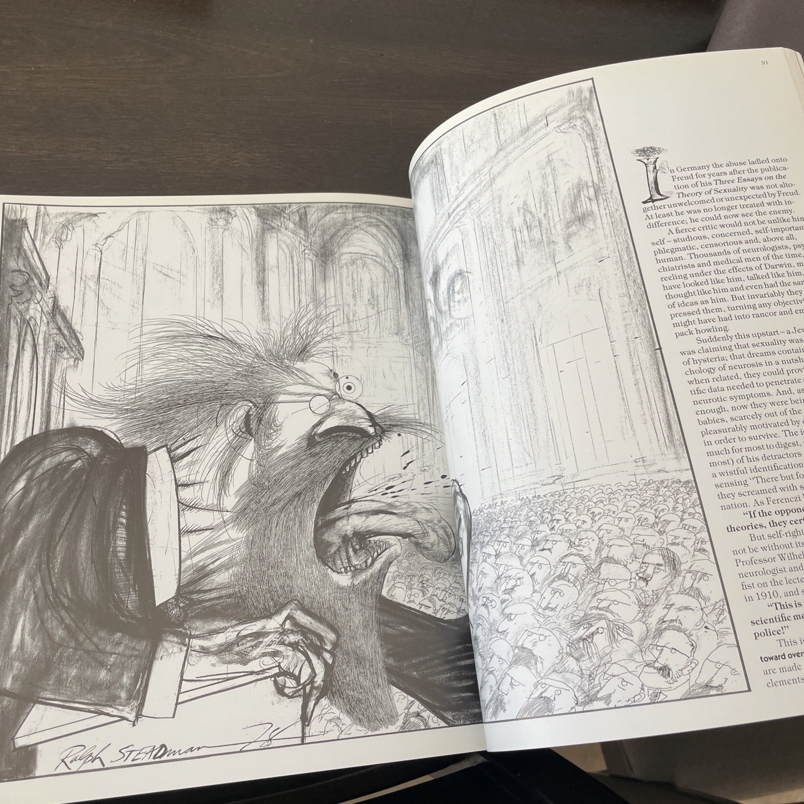 Sigmund Freud by Ralph Steadman: New