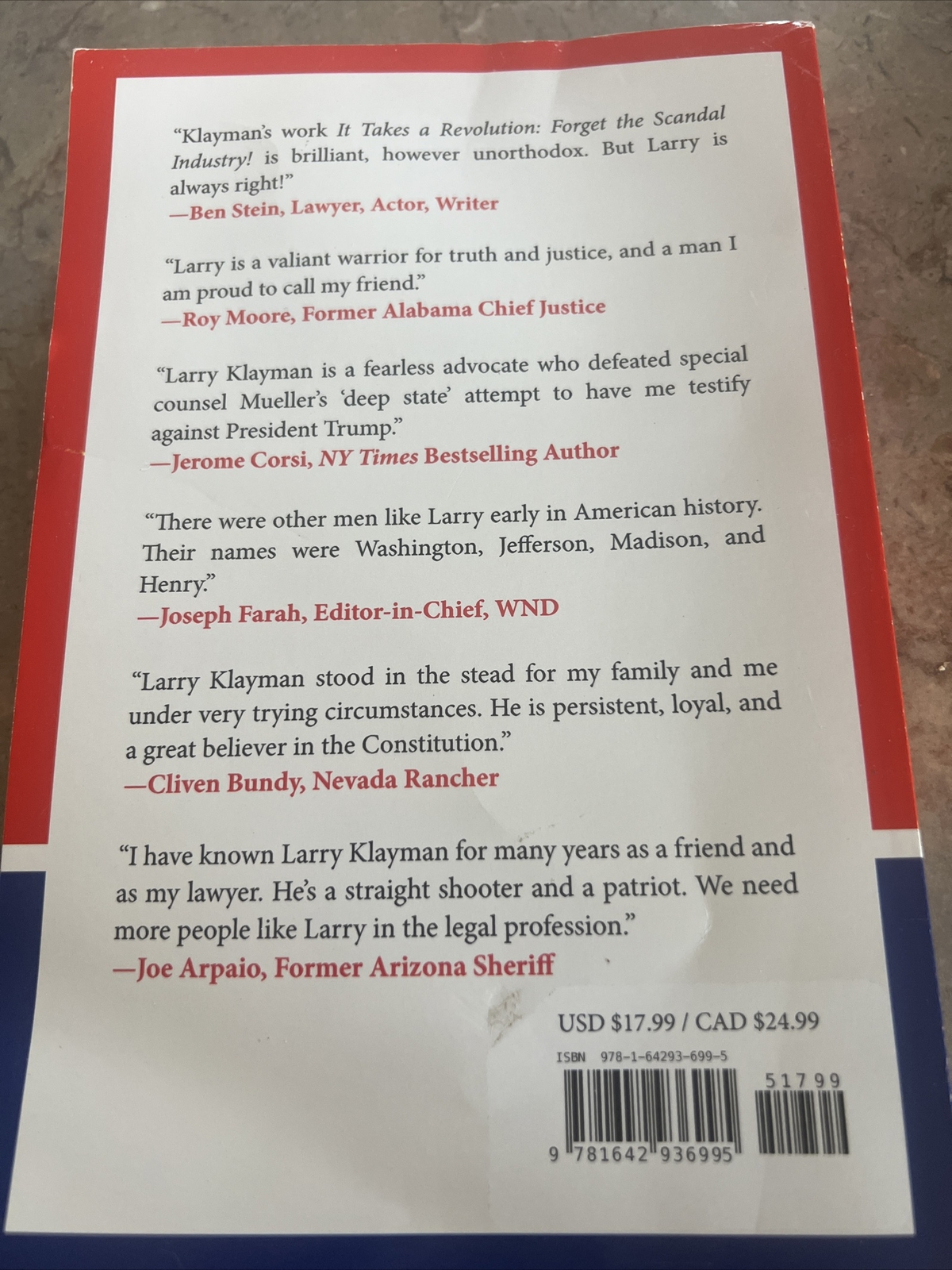 It Takes a Revolution Forget The Scandal Industry! Paperback