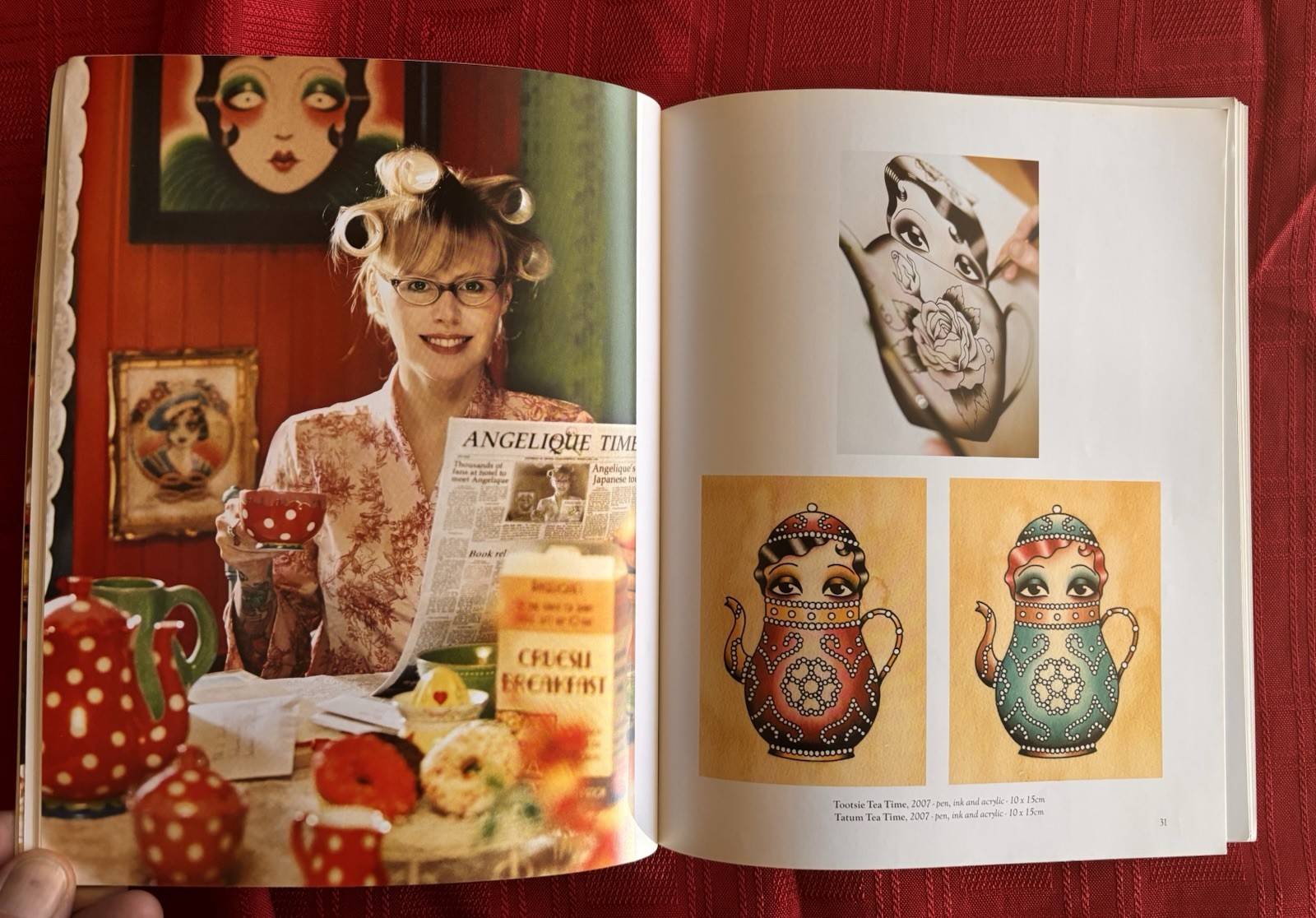 Tattoo Darling: The Art of Angelique Houtkamp Aeawa 2007, 1st Print