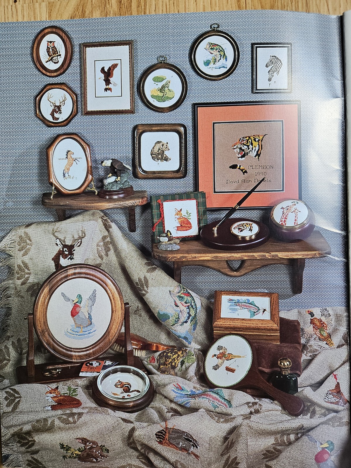 Wildlife Classics Country Cross Stitch Pattern Book book 63 Soft Cover 28 Pages