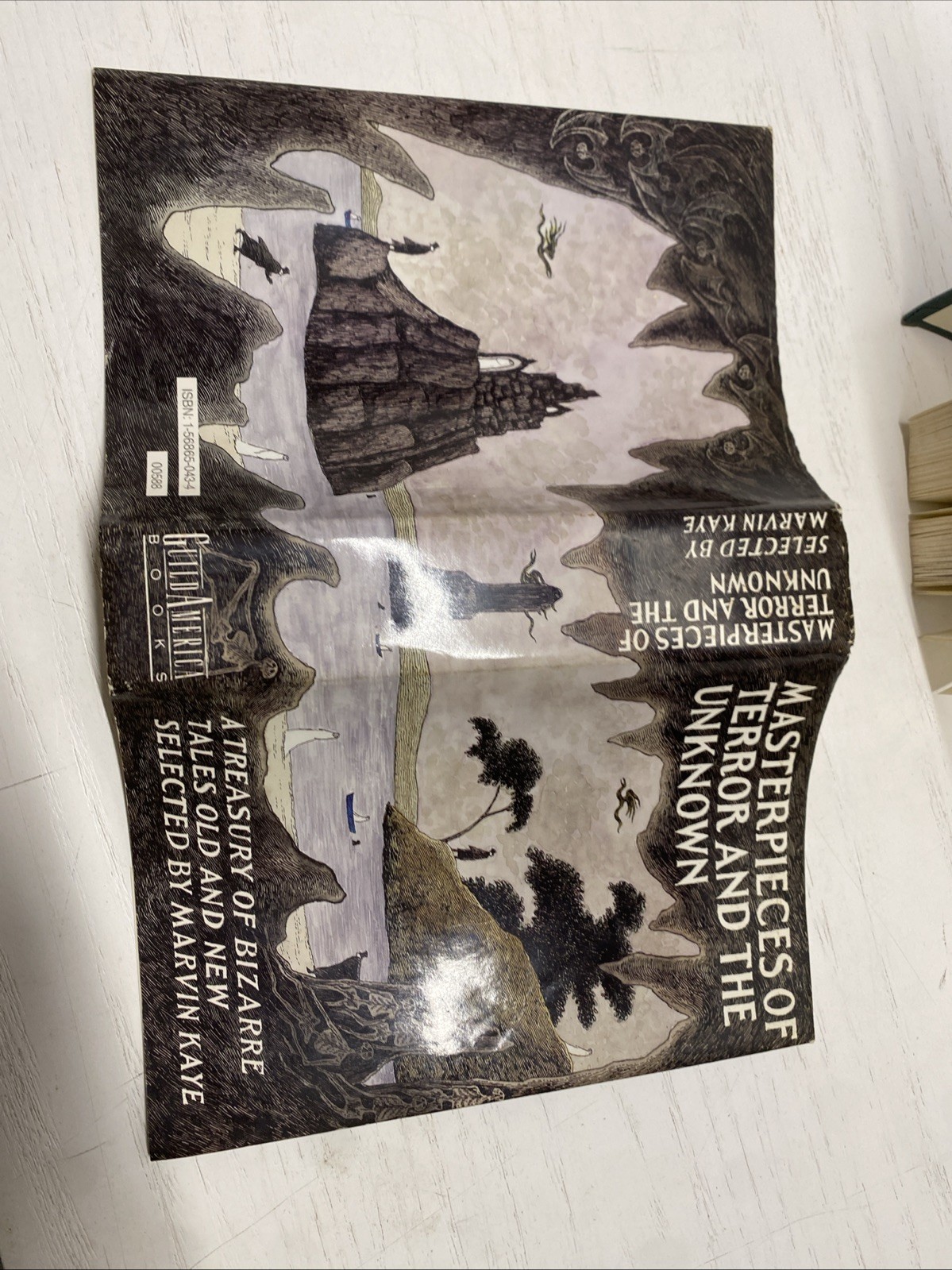 Masterpieces of Terror and the Unknown by Marvin Kaye 1993 Hardcover Dust Jacket