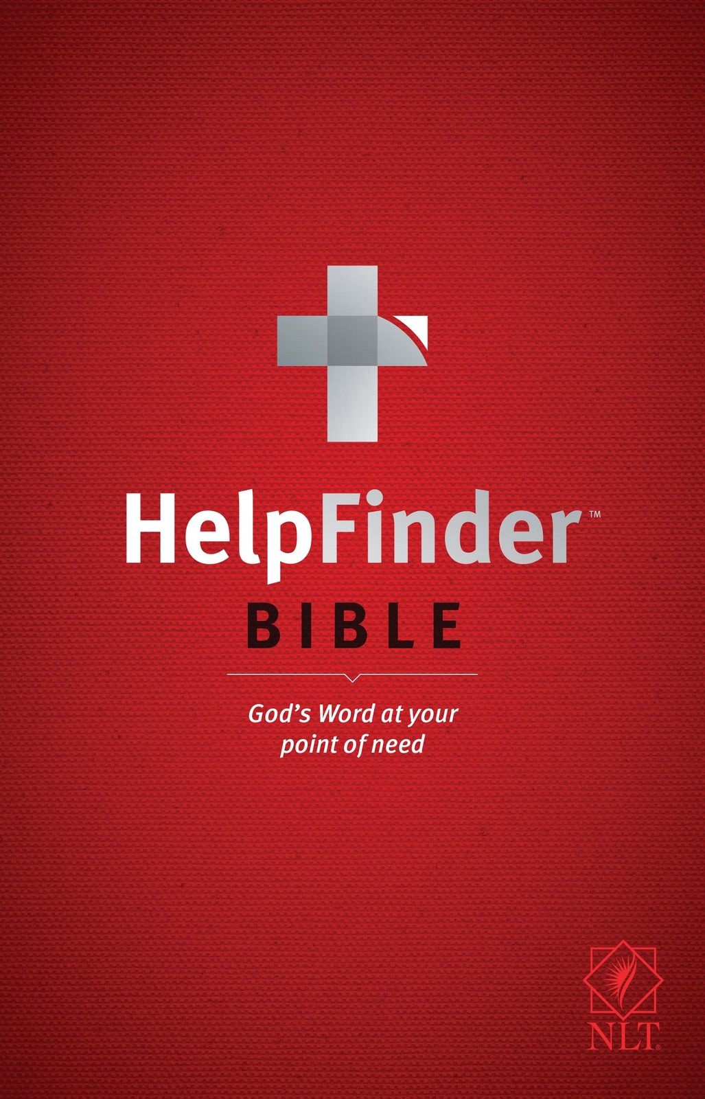 Tyndale HelpFinder Bible NLT (Red Letter, Hardcover): God’s Word at Your P…