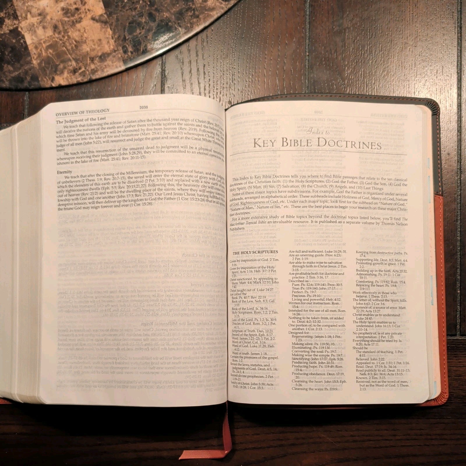 john macarthur study bible nkjv – Leather soft, NIB