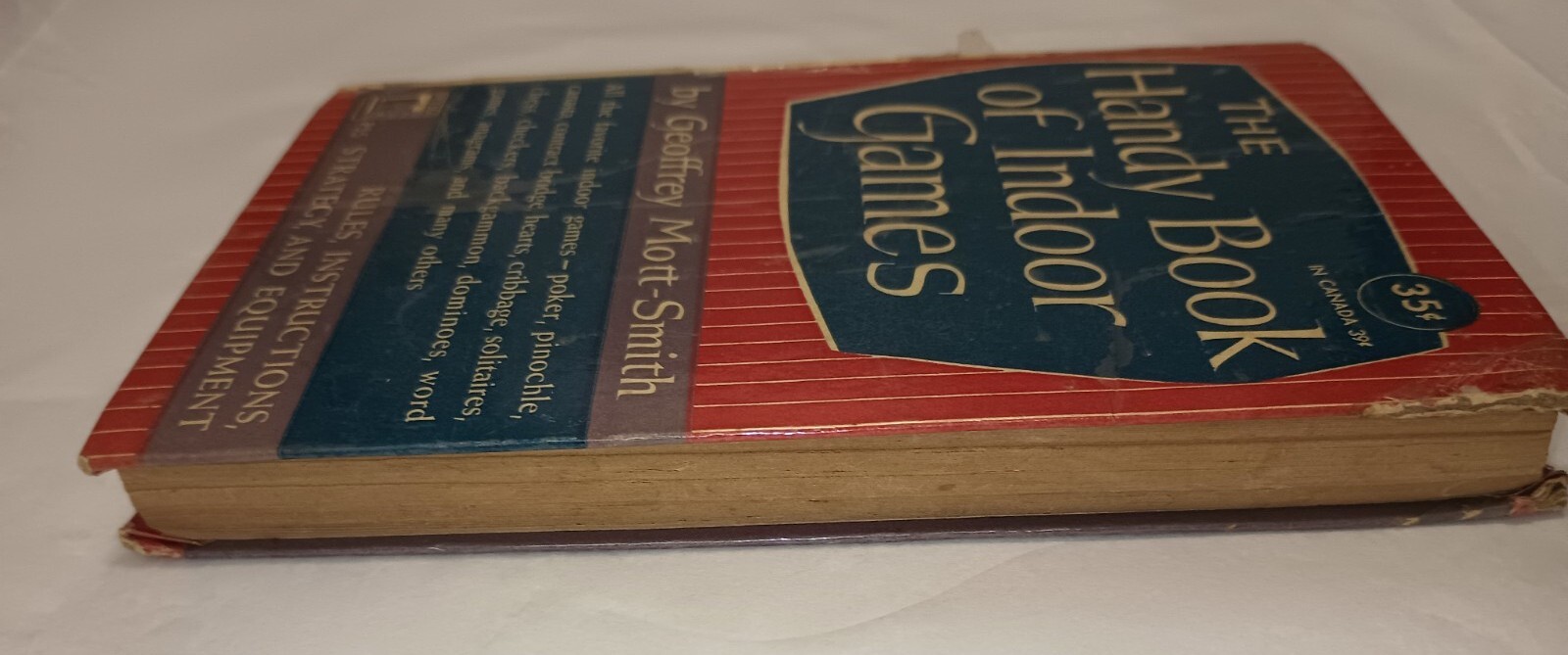 The Handy Book Of Indoor Games By Geoffrey Mott-Smith 1949 Permabooks