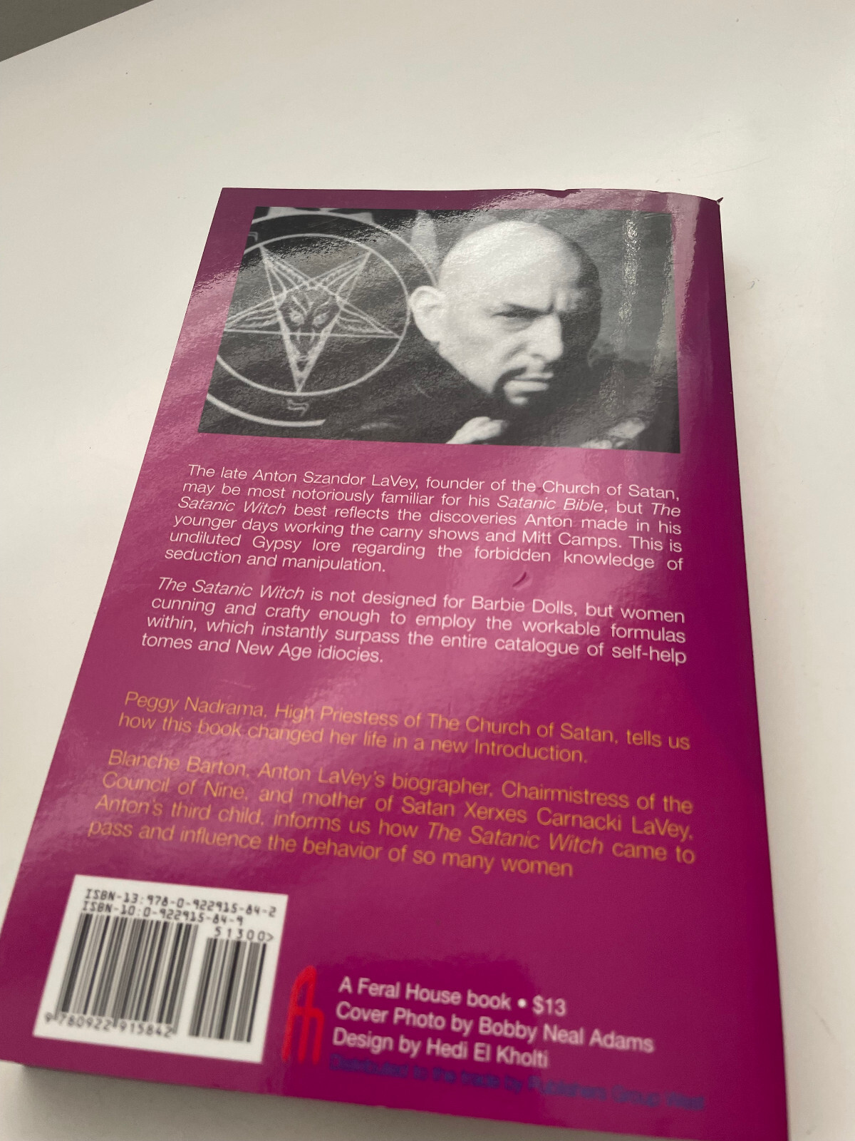 Satanic Witch by Anton Szandor LaVey (2003, Trade Paperback)