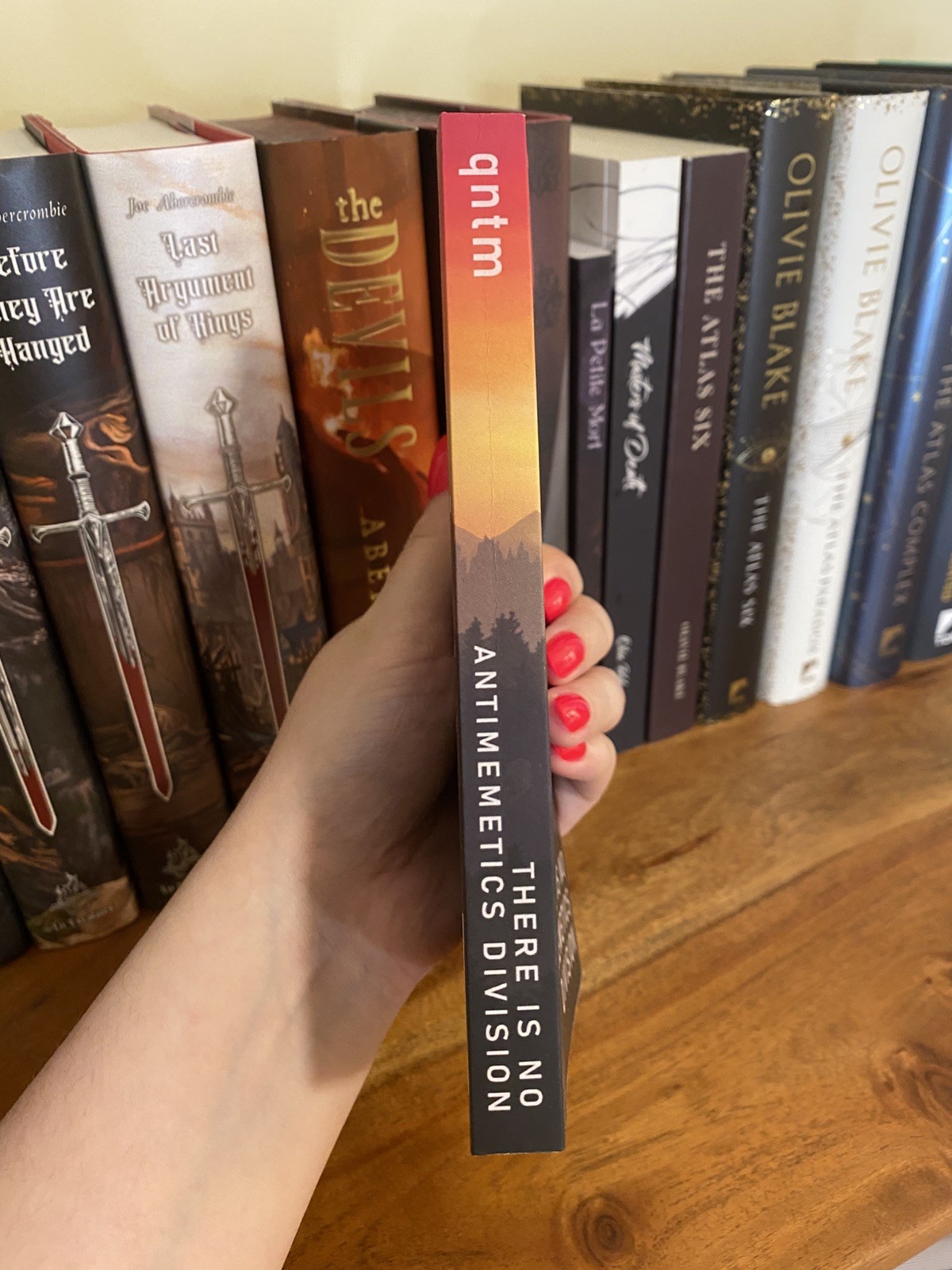 “There Is No Antimemetics Division” by qntm (Original Paperback) [OOP — Rare!]